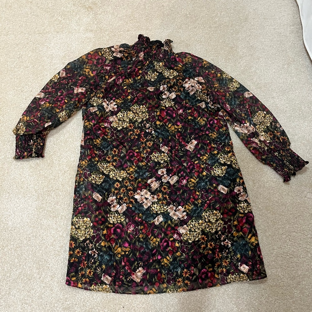 Amanda Uprichard Floral Mini Dress - Multicolor
